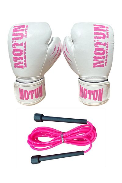 MOTUN Boxing Gloves & Jump Rope Set