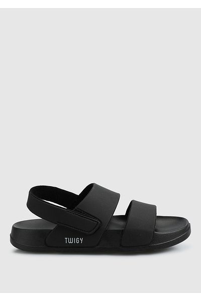 Twigy Papuci de plajă pentru femei negre