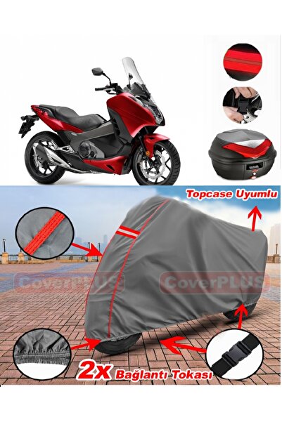 CoverPlus Honda Nc 700 Dc Integra Rear Bag Compatible Motor Tarpaulin Motorcy...