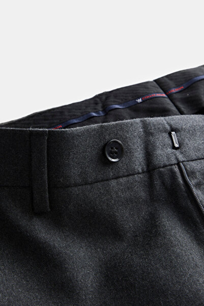 W Collection ANTRASİT YÜN FLANNEL PANTOLON