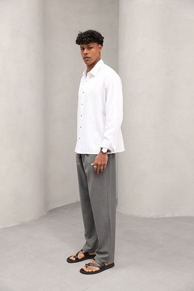 The Champ Clothing Ανδρικό casual παντελόνι με ελαστική εφαρμογή