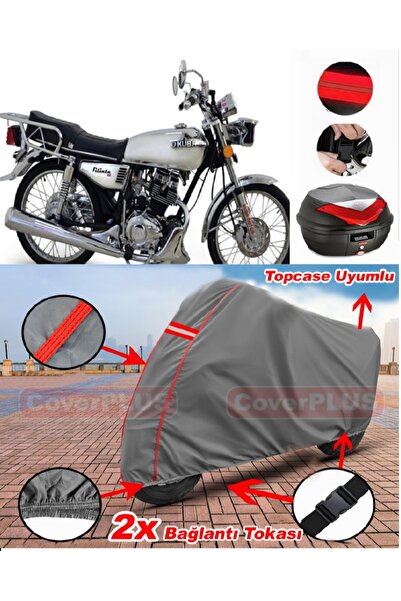 CoverPlus Kuba Filinta 200 حقيبة خلفية متوافقة مع قماش القنب للدراجات النارية...