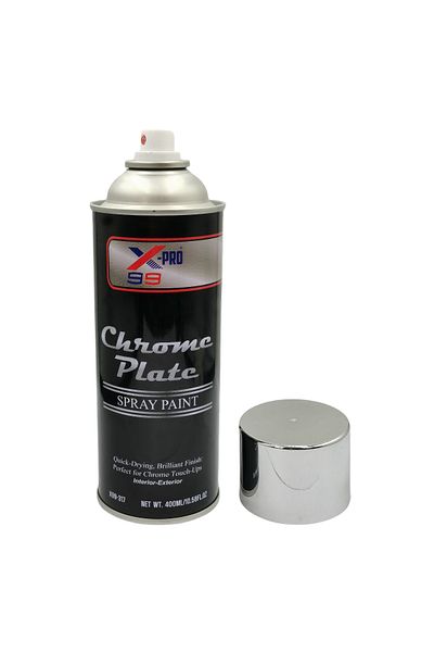 X-PRO 99 Chrome Plate Spray Paint 400ml – Fast Drying, High-Gloss Finish for Interior & Exterior Use