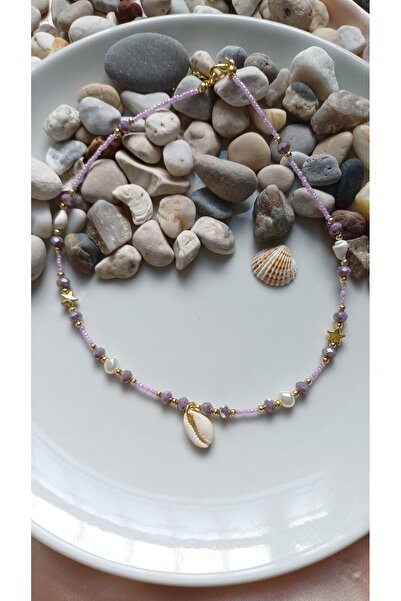 Jewerly قلادة من الخرز الرملي