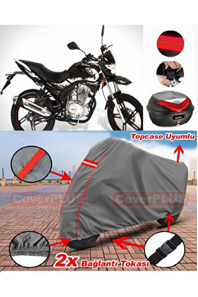 CoverPlus Falcon Wolf 180 حقيبة خلفية متوافقة مع قماش القماش المشمع للدراجات ...