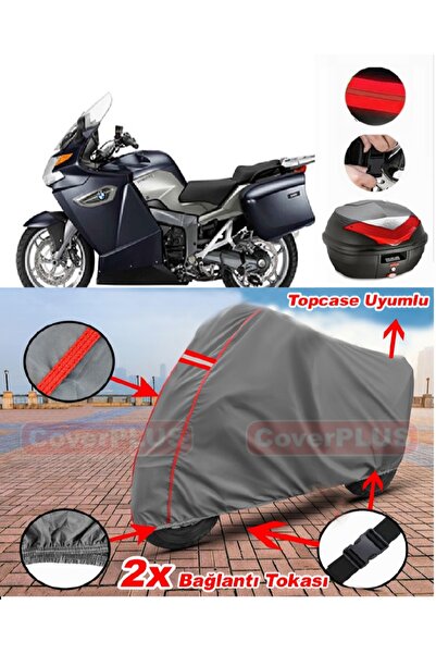 CoverPlus Bmw K 1300 Gt Rear Bag Compatible Motor Tarpaulin Motorcycle Tarpau...