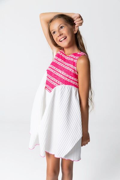 HAUSEkids 4-12 років Pink Love Сукня для дівчинки - Рожева