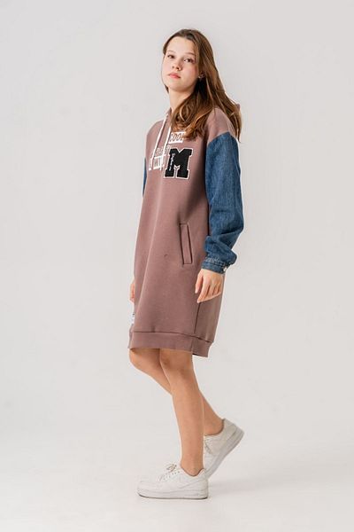 HAUSEkids Рокля Moncelo de Mono за момиче 8-15 години - Мока-