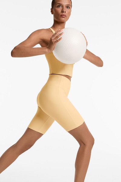 Oysho Cottony Handfeel high-rise 20cm biker leggings