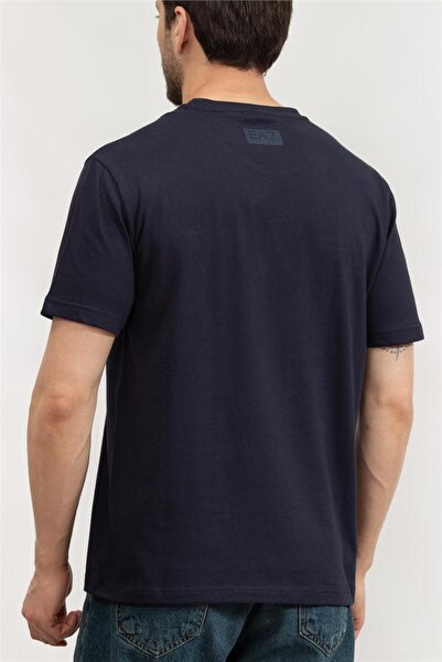 EA7 Чоловіча футболка з вирізом горловини