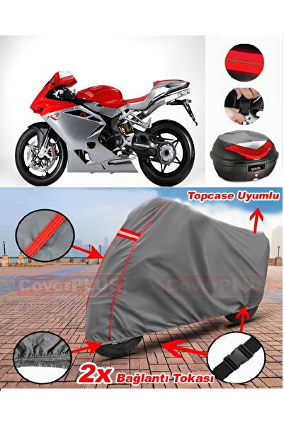 CoverPlus Mv Agusta F4R Rear Bag Compatible Motor Tarpaulin Motorcycle Tarpau...