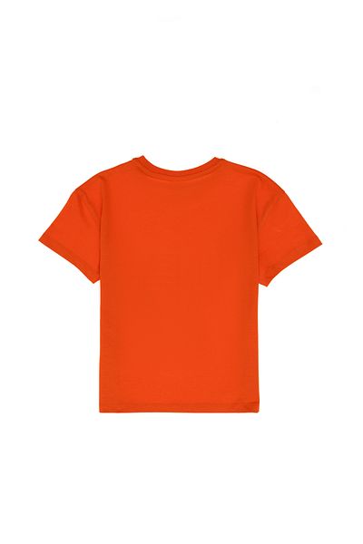 U.S. Polo Assn. Boy's Pomegranate Flower Oversize Crew Neck T-Shirt 50307164 -Vr039