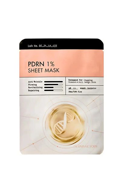 DERMA FACTORY Peptide Complex Paper Mask Containing 1% Pdrn Derma Factory Pdrn Mask