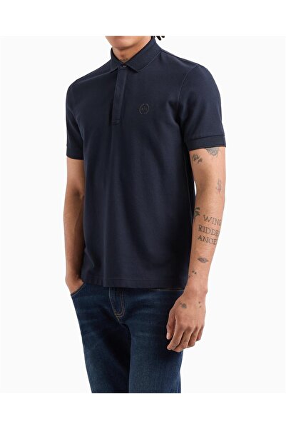 Armani Exchange Чоловіча бавовняна футболка-поло 8nzf91 Zj81z 1510