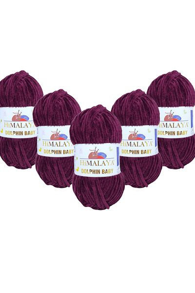 Himalaya Dolphin Baby Velvet Rope 5 Pack - 80339 - 100 Gr. 120 Mt.