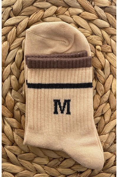 DoDe Flora Women's Mixed Patterned College Socks 6 Pairs Esinti