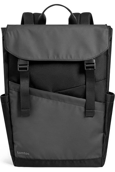 Tomtoc Slash-T64 Flap Laptop Backpack, Travel Casual Daypack for 16 Inch MacBook Laptop 18L