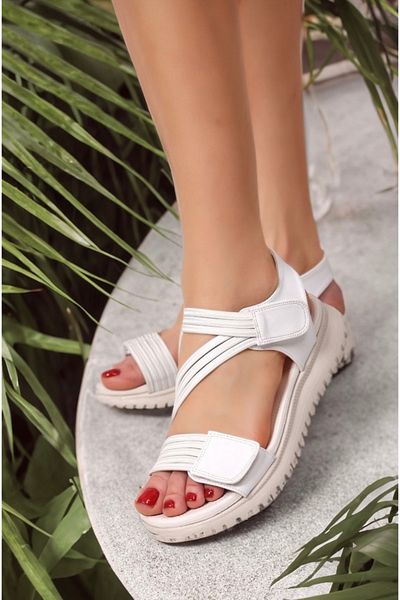 Empati Soft, Very Light Poly Sole Orthopedic Pet Elastic Velcro Sandals Compatible with Any Foot