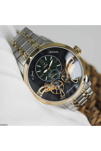 Fiesta Fs600654 Automatic Men's Wrist Watch with Steel Cord