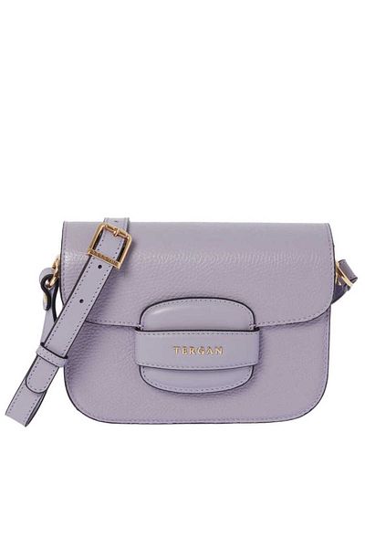 Tergan Lilac Genuine Leather Women's Crossbody Bag - S24Y1Bc79781-S0Z