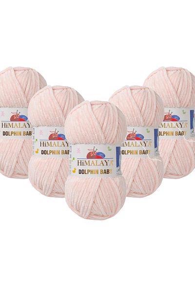 Himalaya Dolphin Baby Velvet Rope 5 Pack - 80353 - 100 Gr. 120 Mt.