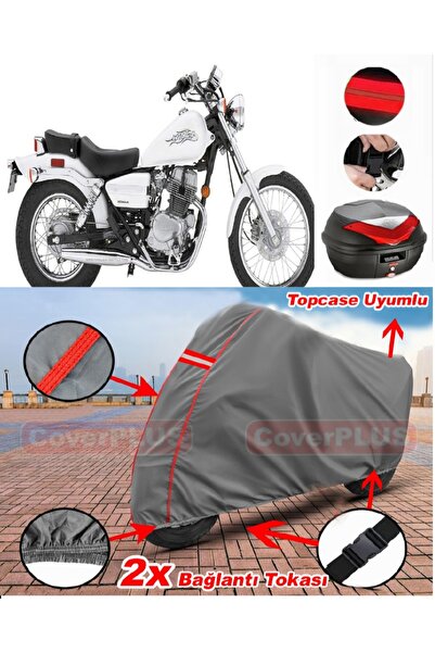 CoverPlus Honda Cmx 250 Rebel Rear Bag Compatible Motor Tarpaulin Motorcycle ...