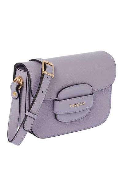 Tergan Lilac Genuine Leather Women's Crossbody Bag - S24Y1Bc79781-S0Z