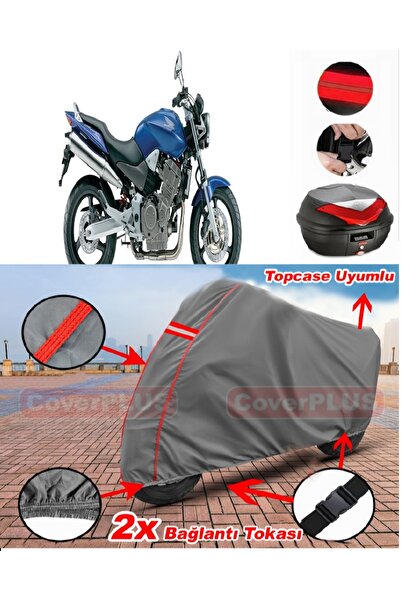 CoverPlus هوندا CB 900 الدبور الخلفي حقيبة متوافقة مع القماش المشمع دراجة نار...