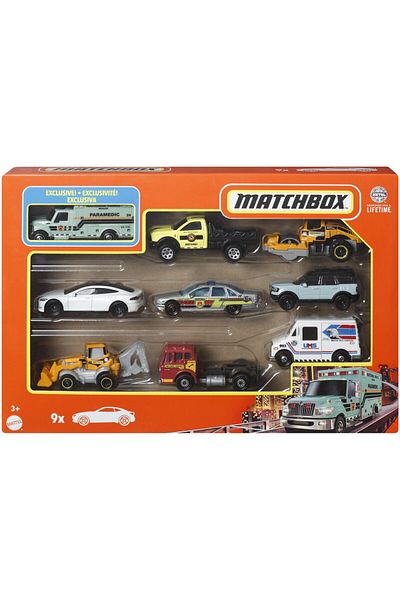 Matchbox Set 9 masinute Matchbox - International Ambulance