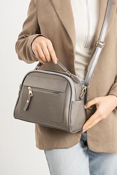 Handley حقيبة يد وكتف كلاسيكية فاخرة متعددة الأقسام