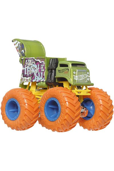 HOT WHEELS Masinuta Hot Wheels Monster Truck - Will Trash It All