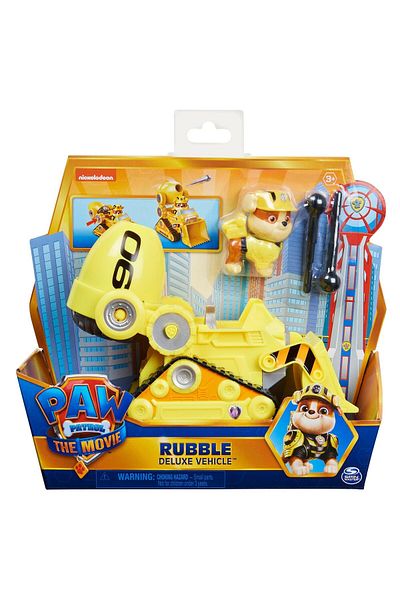PAW PATROL Set Paw Patrol - Vehicul Deluxe cu figurina Rubble
