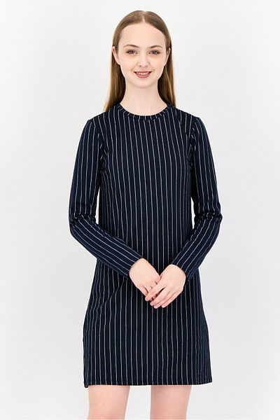 DeFacto Women Stripe Mini Dress, Multicolor