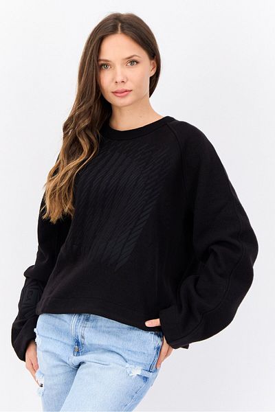 adidas Y-3 By Yohji Yamamoto Women Sportswear Fit Outdoor Sweatshirt, Black