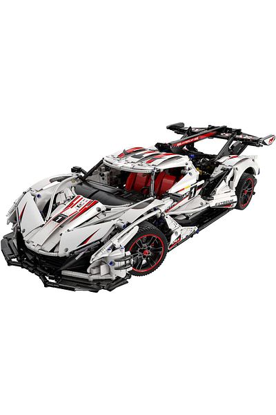 cada Set constructie CaDa - Masinuta MASTER V12 Hypercar scara 1:8 C61053W