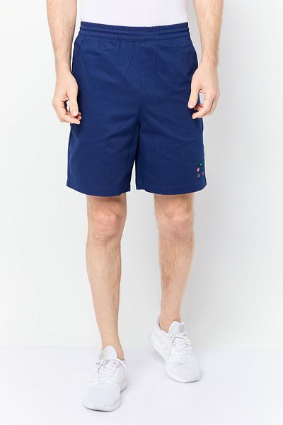 adidas Men Sportswear Fit Embroidered Outdoor Shorts, Navy
