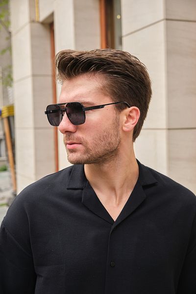 Monvago Mv 2548 Black Men's Sunglasses