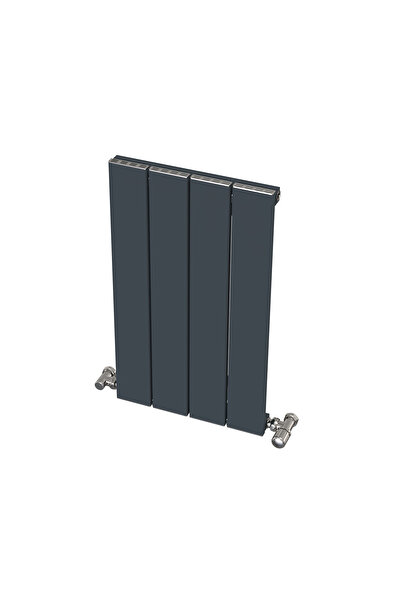 AEON Panel Radyatör Alüminyum Dikey 600 X 360 (4 Dilim) Antrasit