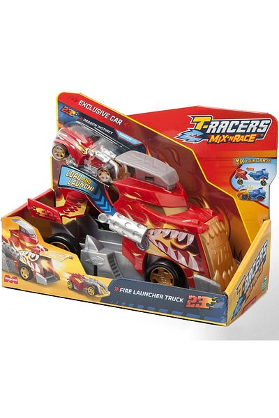 T-Racers Set de joaca T-Racers - Fire Launcher Truck