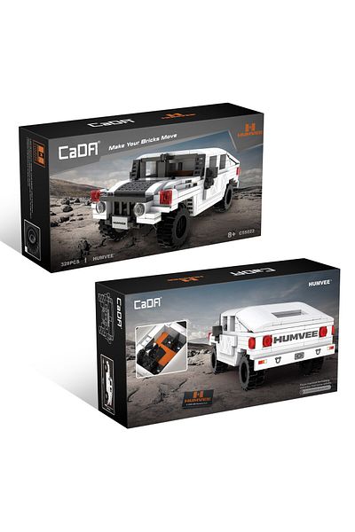cada Set constructie CaDa - Masinuta Humvee C55022W