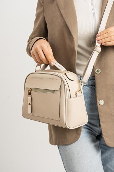 Handley حقيبة يد وكتف كلاسيكية فاخرة متعددة الأقسام