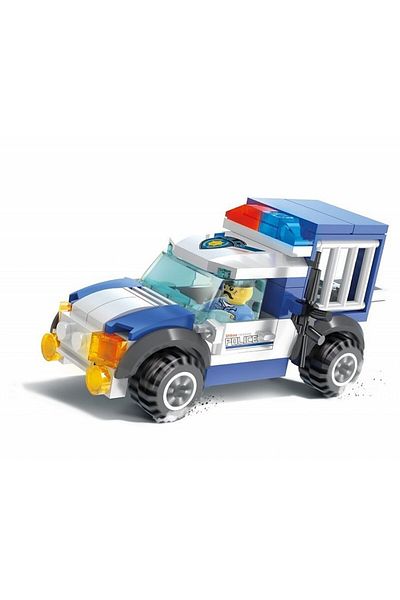 Blocki Set de constructie Blocki My Police - Jeep politie