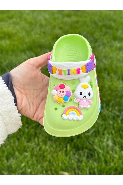 Bold Boutique Figured Children's Slippers, Children's Sandals, Beach Pool Slippers, Suitable for Kindergarten