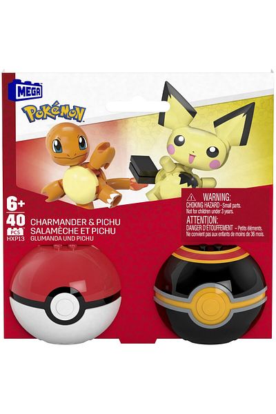 Pokemon Pokemon Mega Construx Building Set - Two Balls