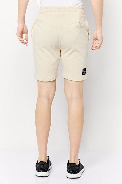 PAUL FRANK Men Graphic Print Basic Shorts, Beige