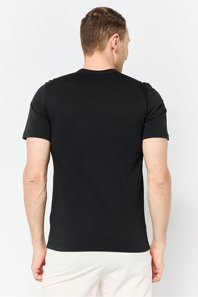 adidas Men Sportswear Fit Short Sleeve Outdoor T-shirts, Black