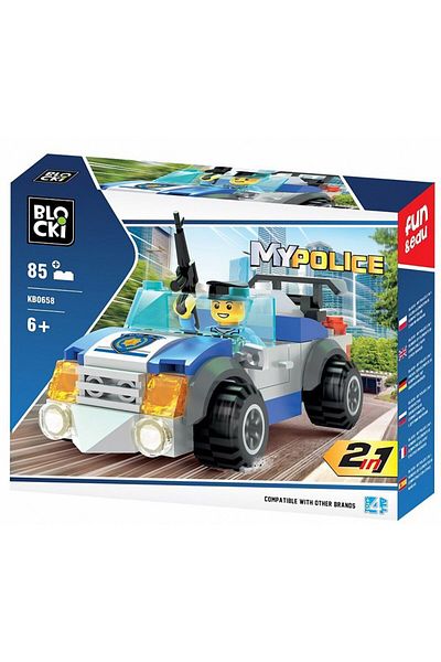 Blocki Set de constructie Blocki My Police - Masina de politie