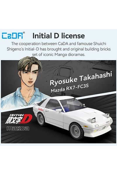 cada Set constructie CaDa - Masinuta Mazda RX FC C55016W