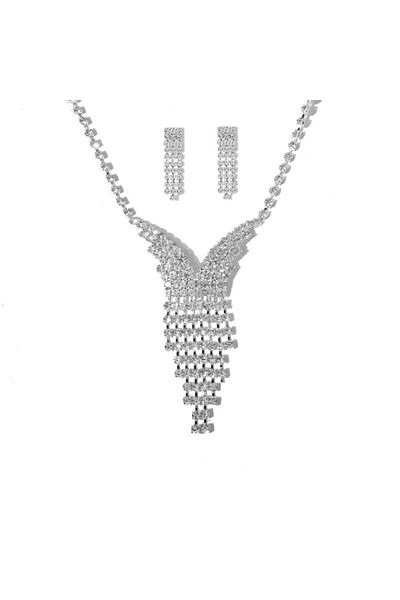 SIC MODA Necklace and earrings set SIC MODA 5688