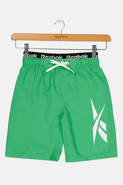 Reebok Kids Boy Sportswear Fit Outdoor Shorts, Green